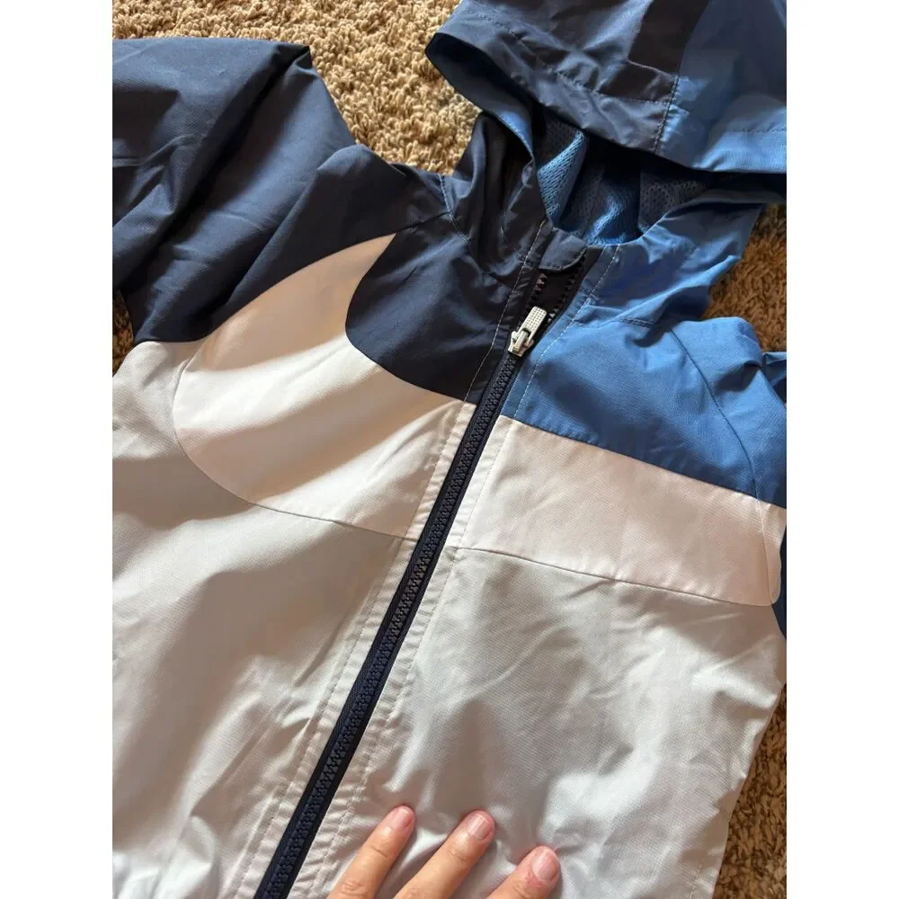 Nike blue giant logo jacket